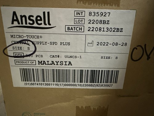 Ansell micro touch - (500, guanti)ansell