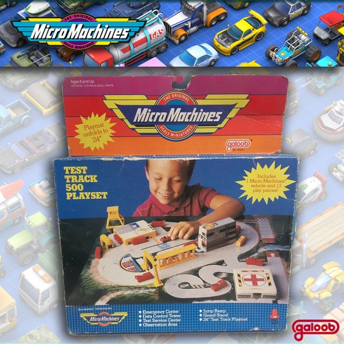 Micro machines test - machines, track