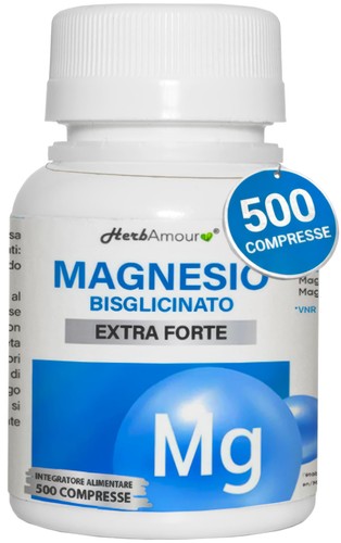 Magnesio bisglicinato 500 - magnesio,