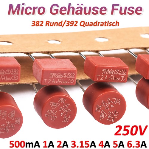 500ma piccolo fusibile - 500ma-6,3a,